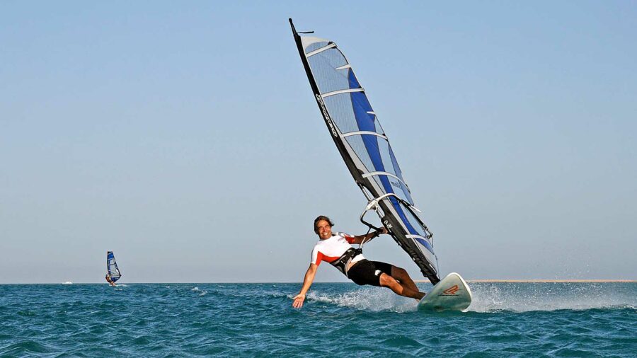 Windsurfen Nähe Berlin in Potsdam
